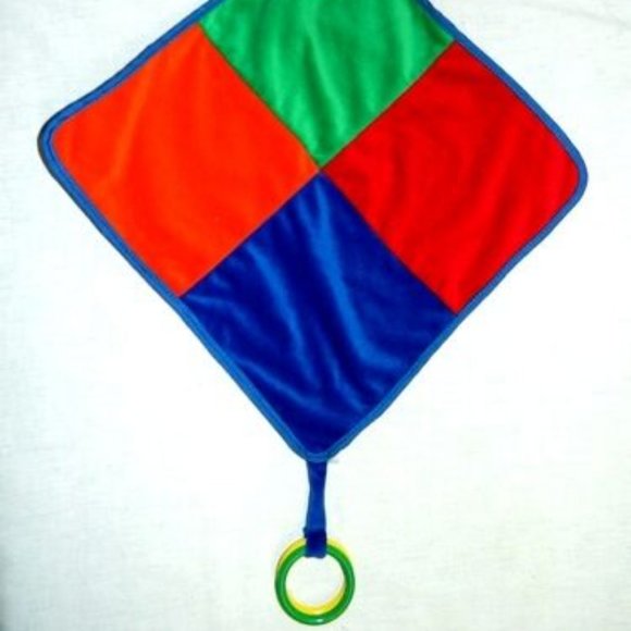 Jellycat First Steps MultiColor Elelphant Security Blanket - Picture 2 of 2